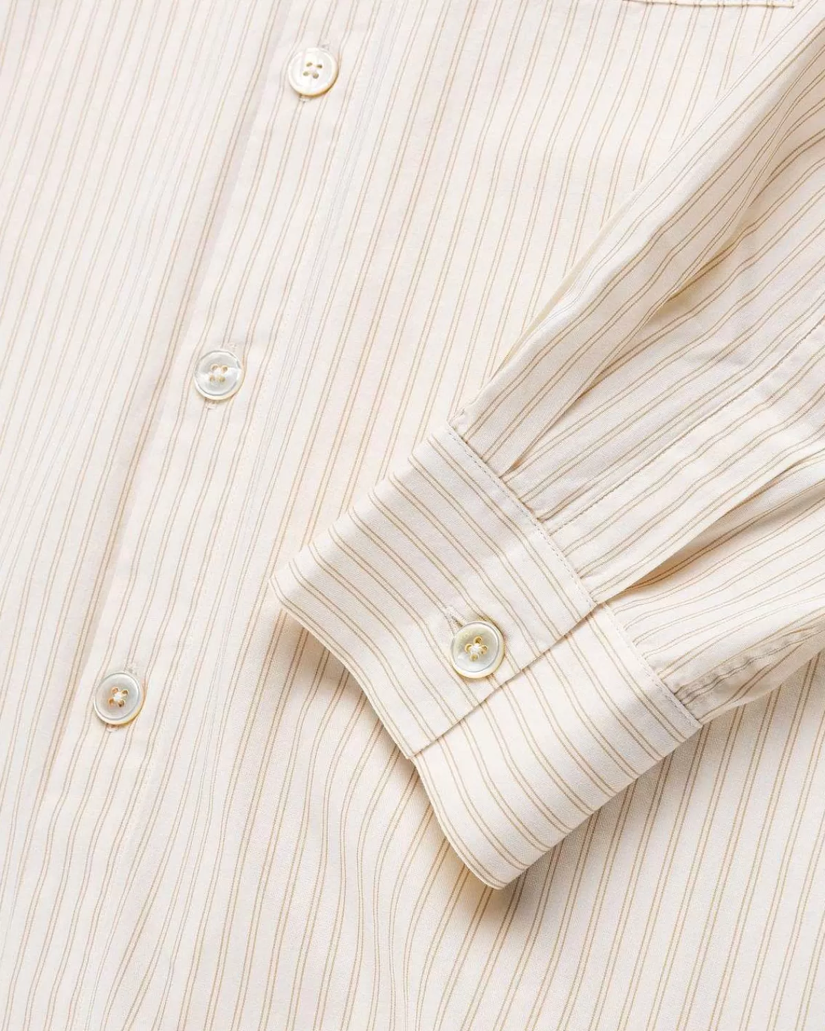 poplin_pyjamas_skjorte_wheat_stripes_7.webp Undertøj>Birkenstock Poplin Pyjamas Skjorte Wheat Stripes