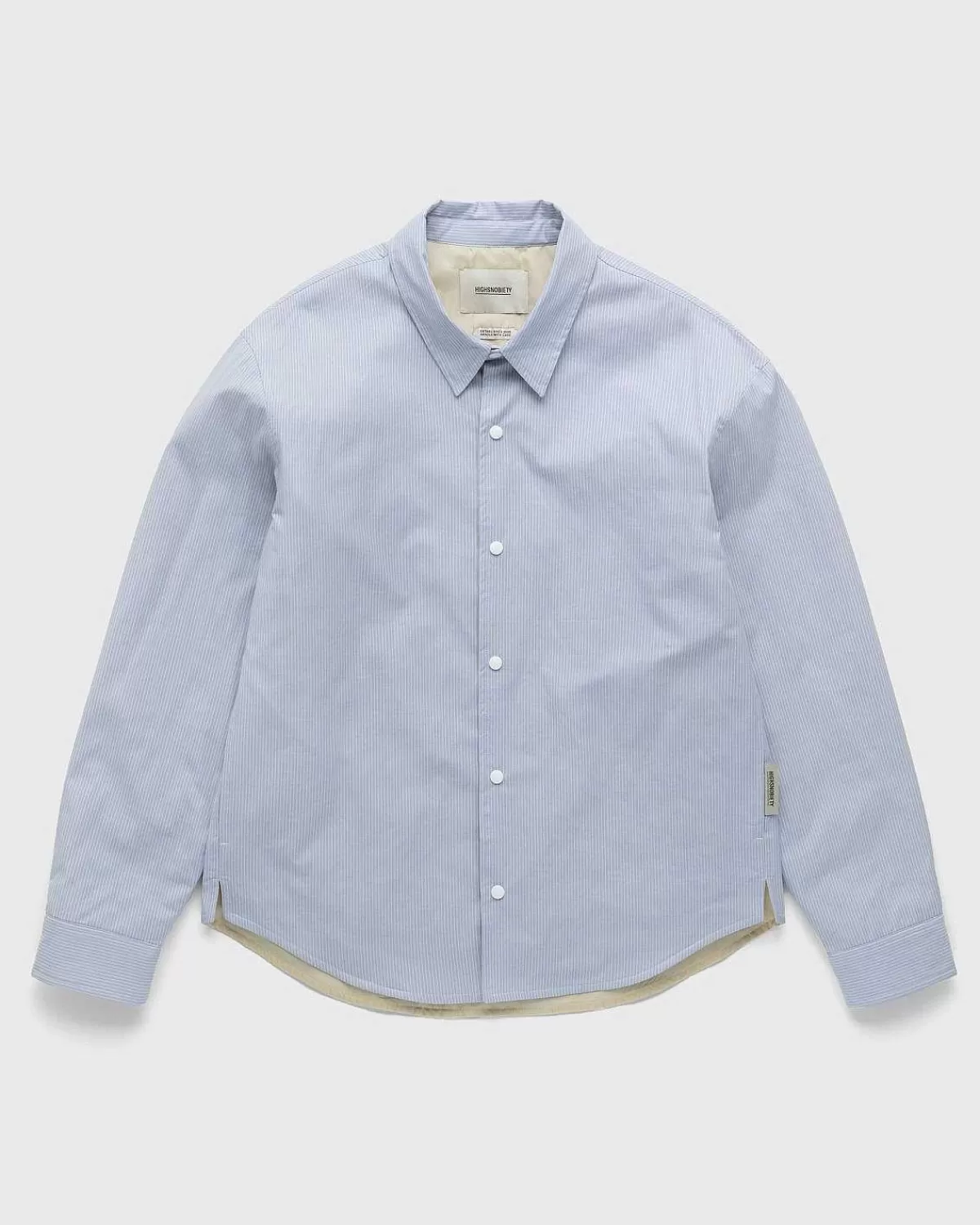 quiltet_isoleret_skjorte_1.webp Skjorter>Highsnobiety Quiltet Isoleret Skjorte