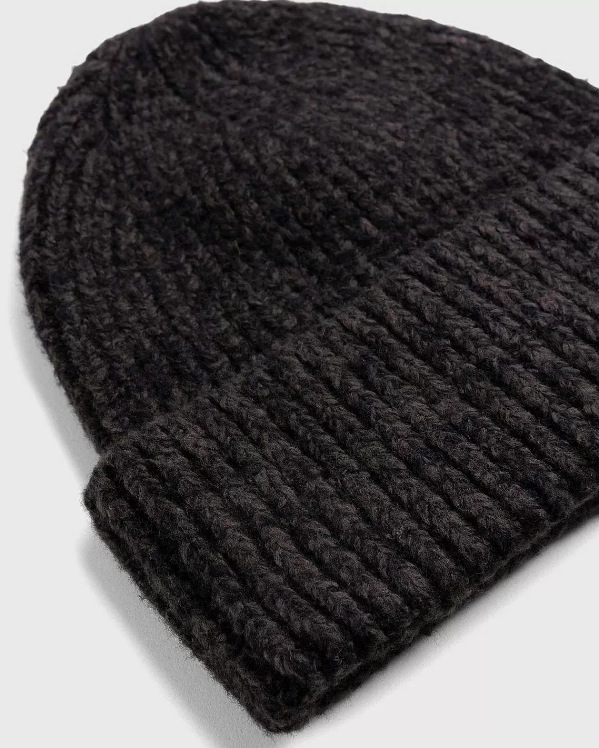 ribbet_wool_beanie_gra_3.webp Vinter Tilbehør>Acne Studios Ribbet Wool Beanie Gra