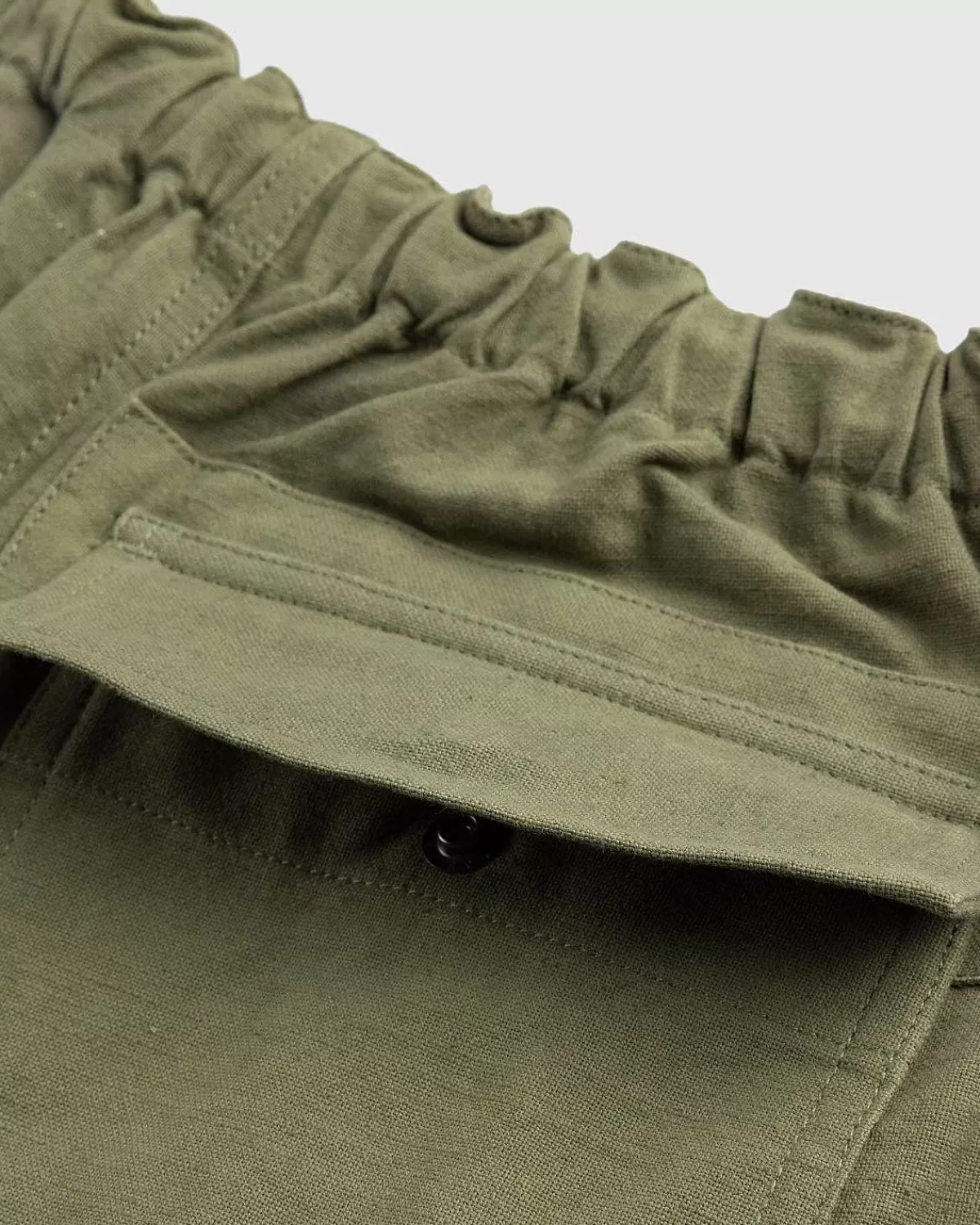 salt_shorts_olive_slub_7.webp Shorts>Story mfg. Salt Shorts Olive Slub