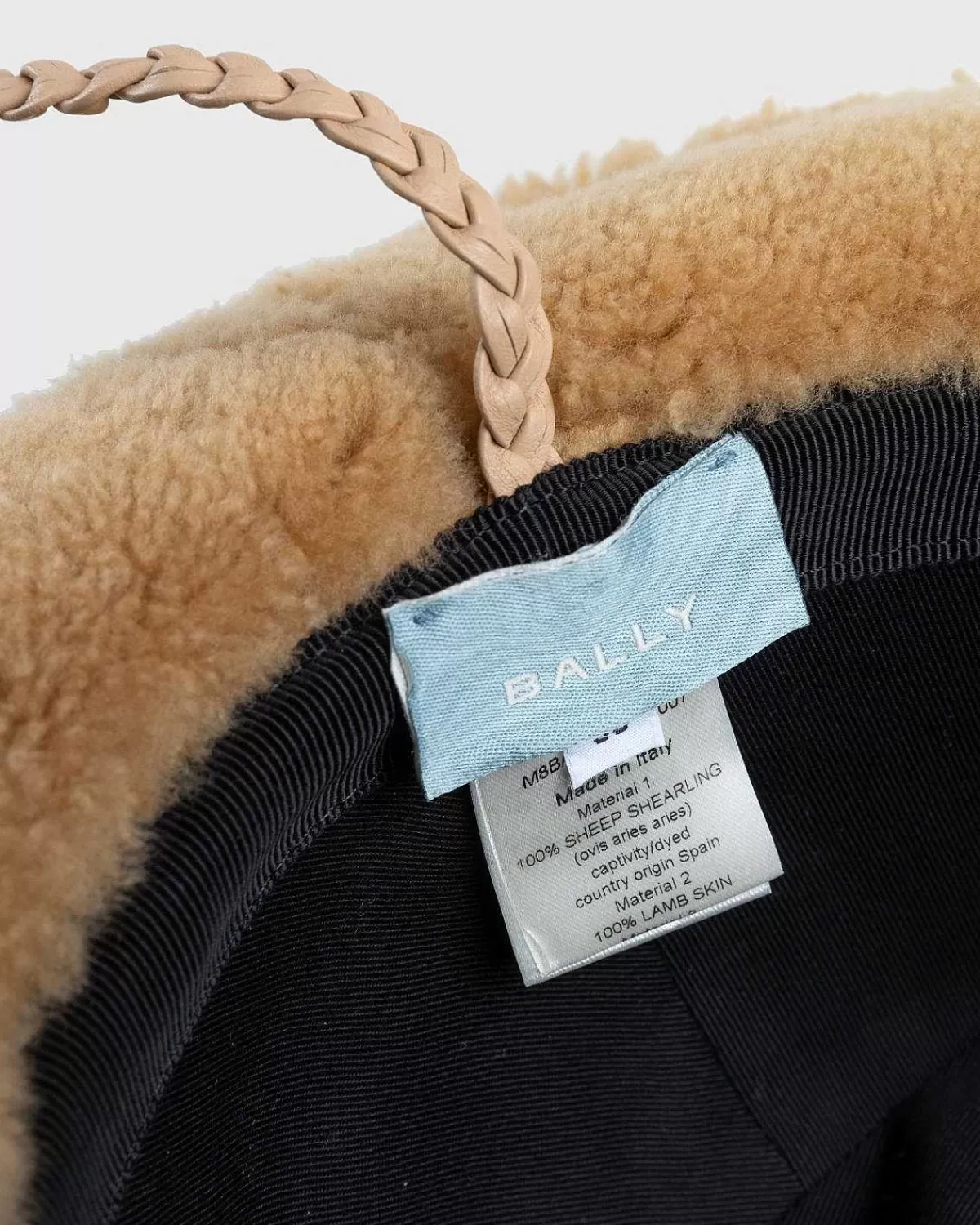 shearling_hat_brun_4.webp Hatte>Bally Shearling Hat Brun