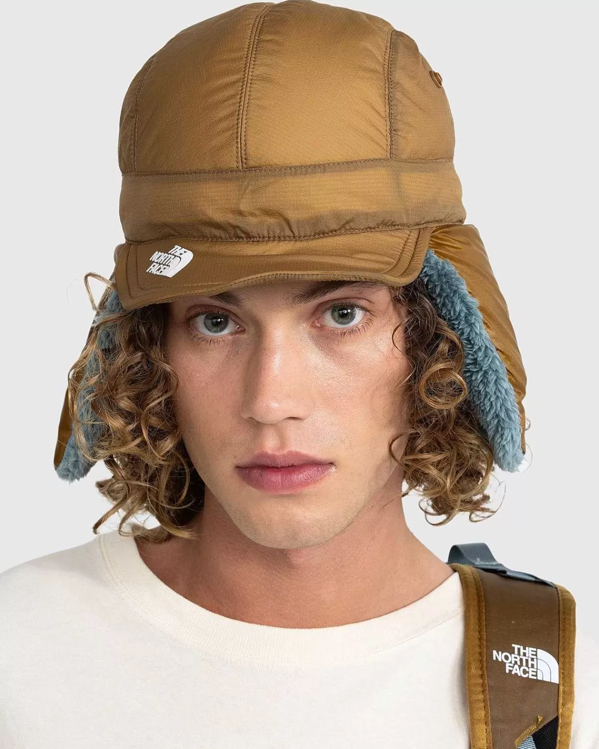 soukuu_down_cap_bronze_brunbetongra_4.webp Hatte>The North Face Soukuu Down Cap Bronze Brun/Betongra