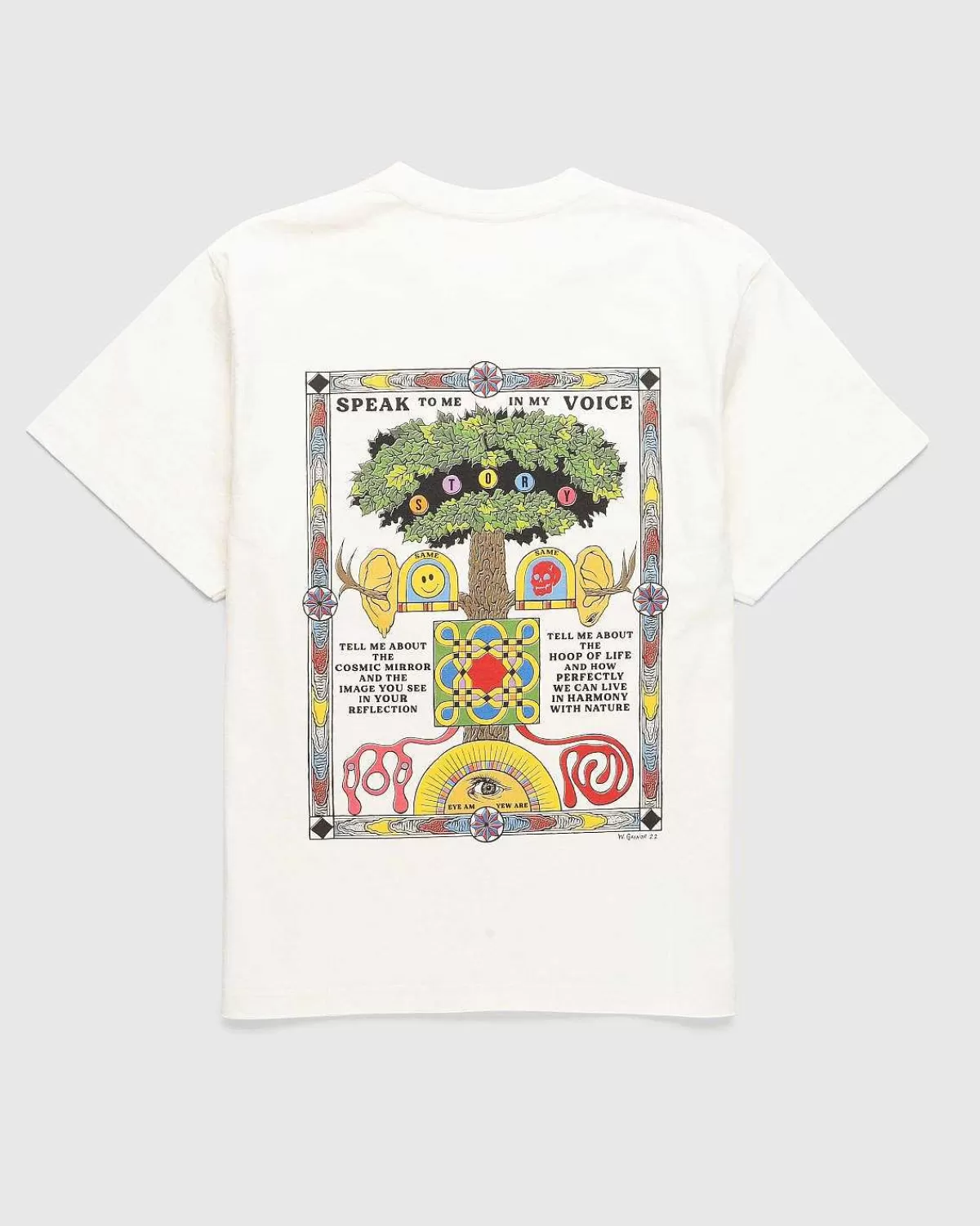 speaking_tree_ss_offwhite_1.webp T-Shirts>Story mfg. Speaking Tree Ss Off-White