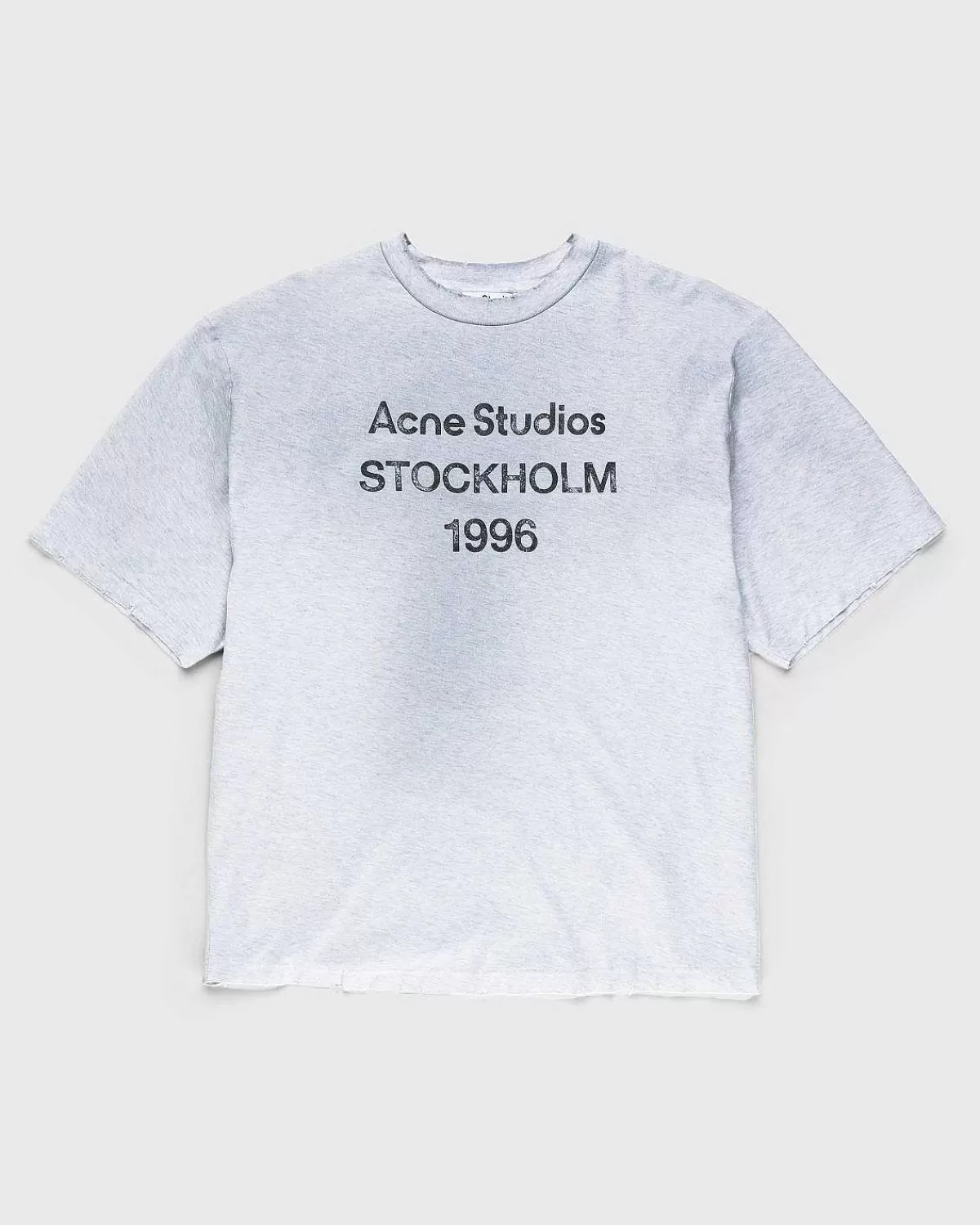 stockholm_1996_tshirt_gra_1.webp T-Shirts>Acne Studios Stockholm 1996 T-Shirt Gra