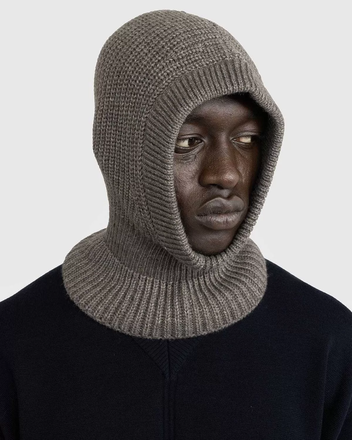 strik_balaclava_donkey_grey_4.webp Vinter Tilbehør>Lemaire Strik Balaclava Donkey Grey