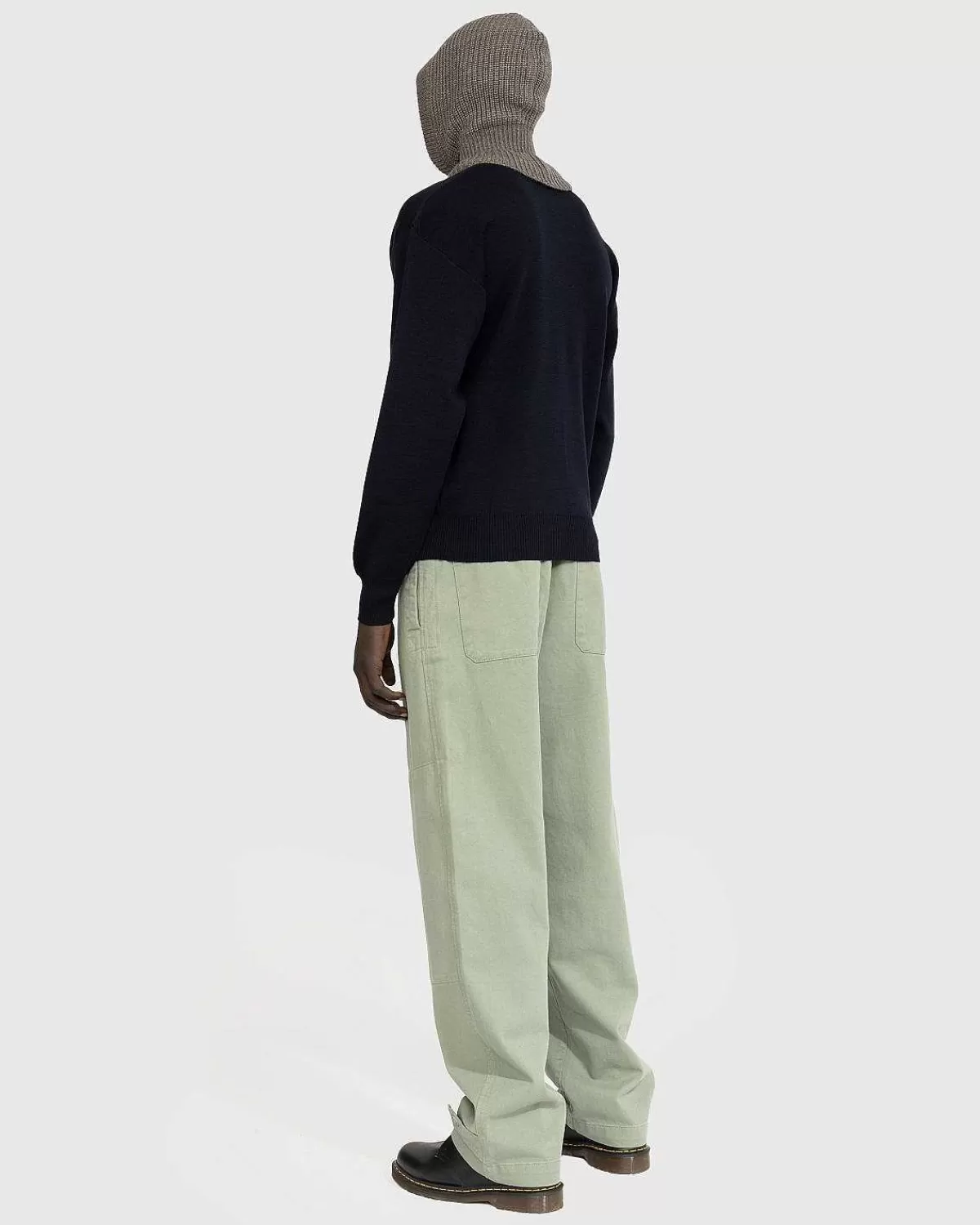 strik_balaclava_donkey_grey_5.webp Vinter Tilbehør>Lemaire Strik Balaclava Donkey Grey
