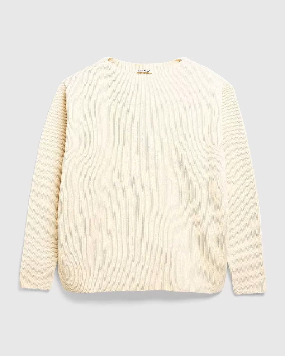 super_hard_twist_rib_strik_boat_neck_pullover_ivory_1.webp Strik>Auralee Super Hard Twist Rib Strik Boat Neck Pullover Ivory
