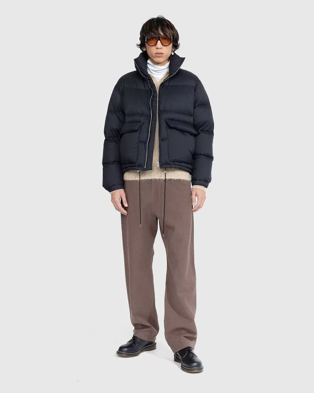 super_light_ripstop_down_blouson_sort_4.webp Overtøj>Auralee Super Light Ripstop Down Blouson Sort