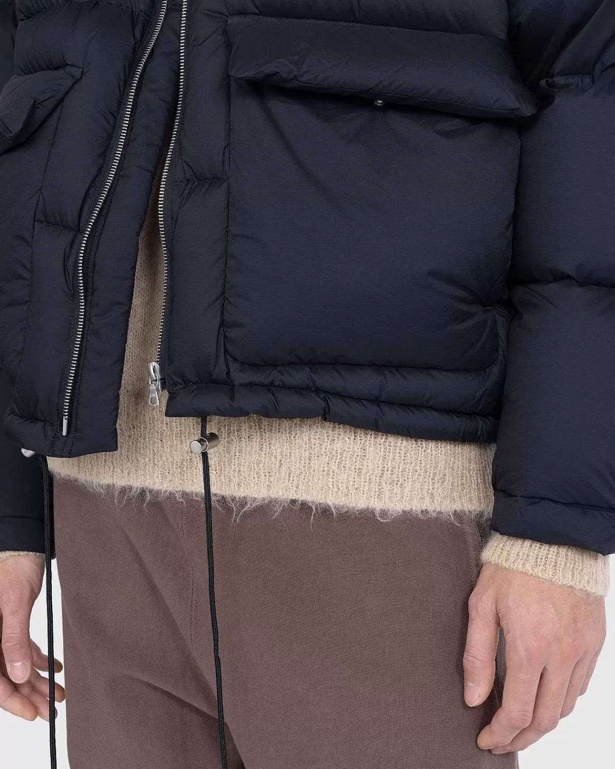super_light_ripstop_down_blouson_sort_6.webp Overtøj>Auralee Super Light Ripstop Down Blouson Sort