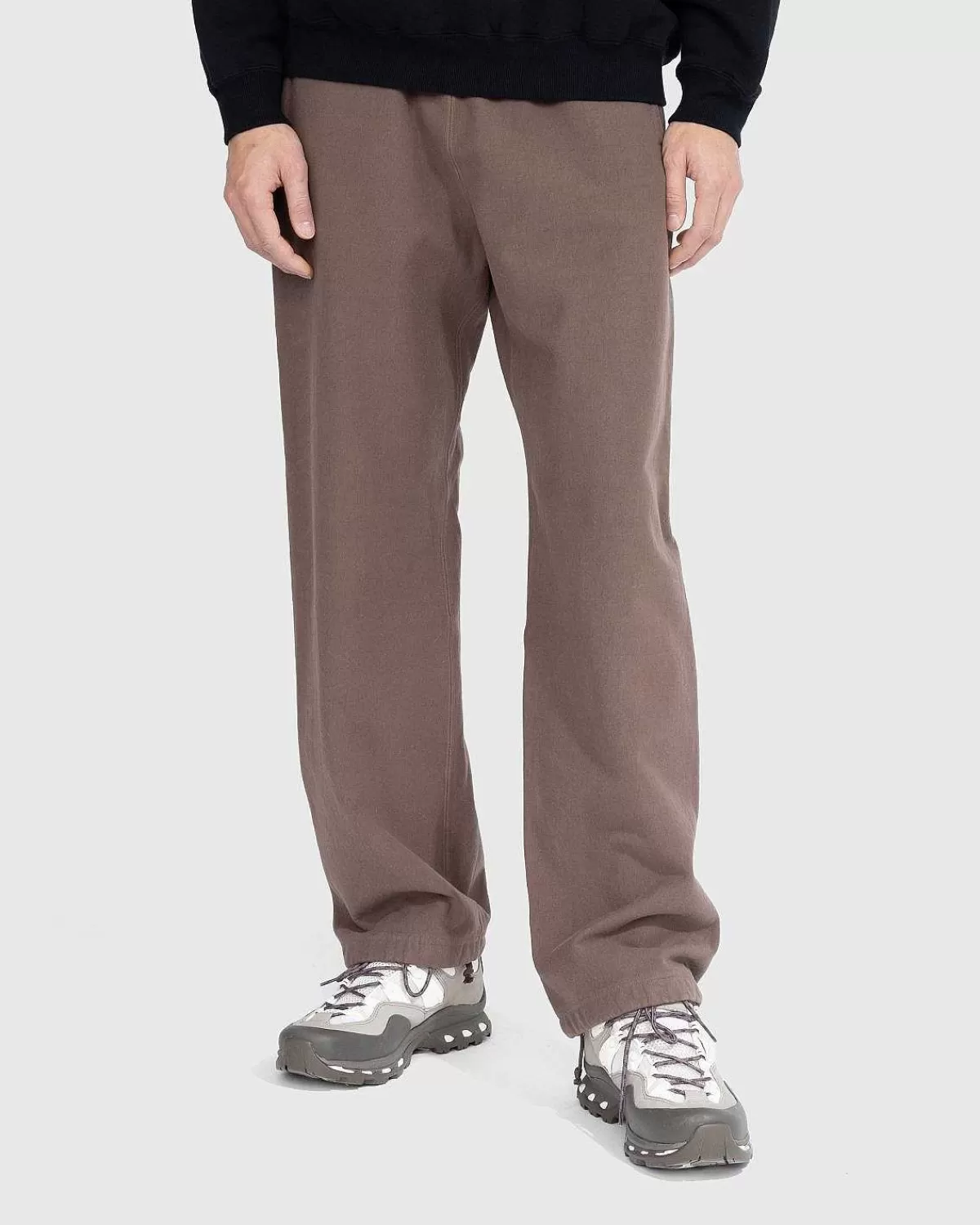 super_milled_sweat_pants_brun_2.webp Bukser>Auralee Super Milled Sweat Pants Brun