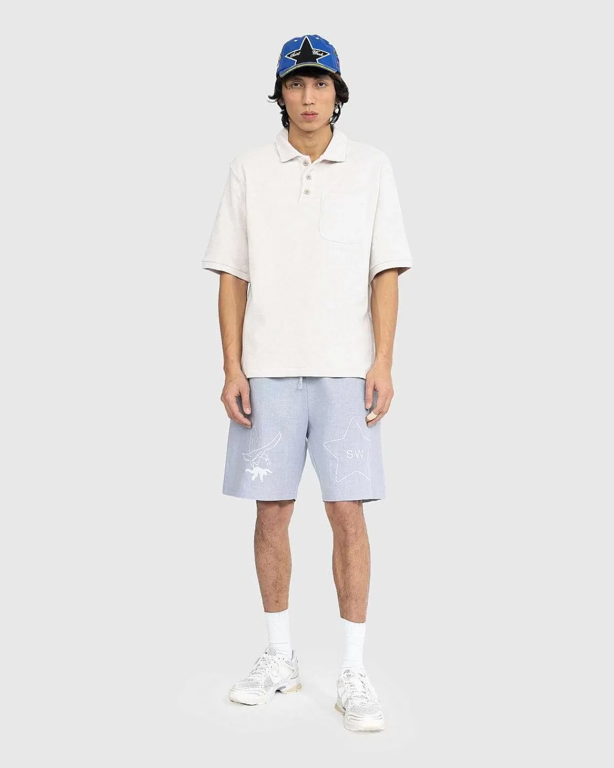 sw_linen_gym_shorts_lysebla_3.webp Undertøj>Saintwoods Sw Linen Gym Shorts Lysebla