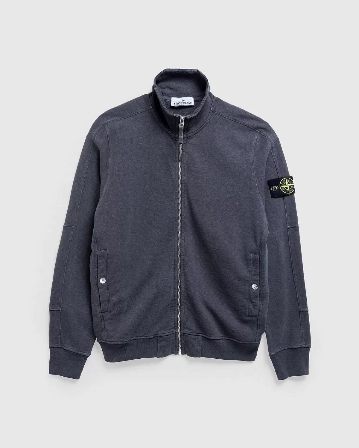 sweatshirt_med_fuld_lynlas_charcoal_1.webp Sveder>Stone Island Sweatshirt Med Fuld Lynlas Charcoal