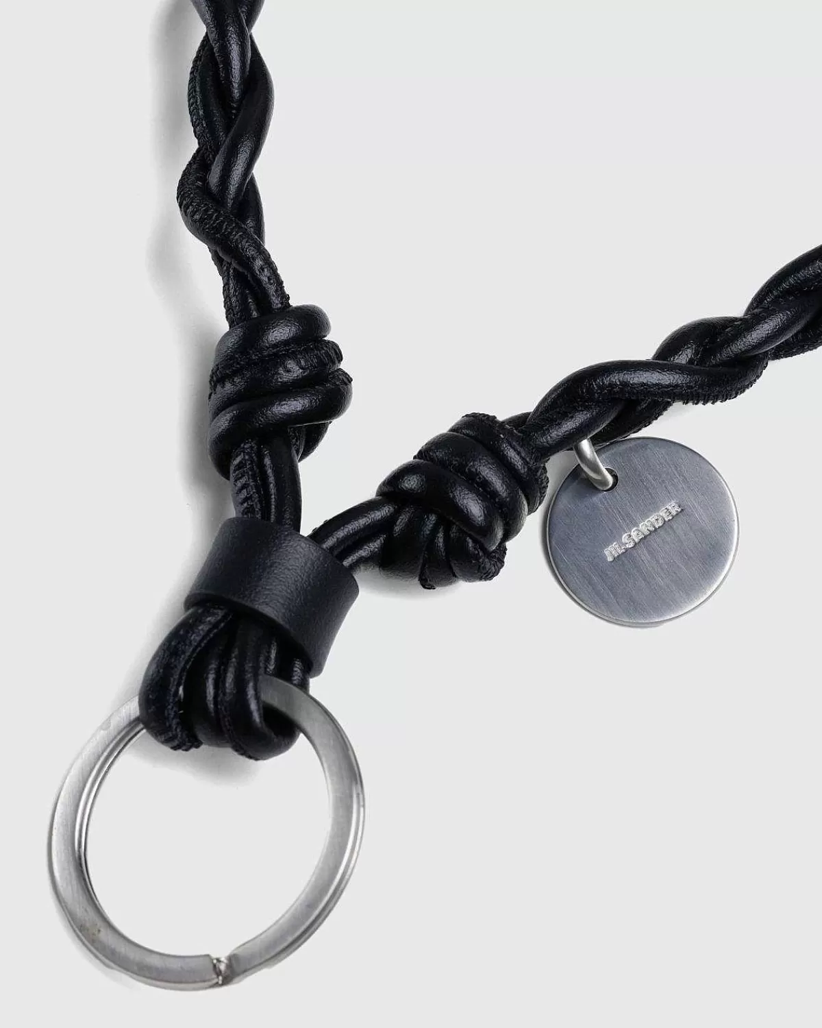 tangle_noglering_sort_4.webp Nøgleringe>Jil Sander Tangle Noglering Sort
