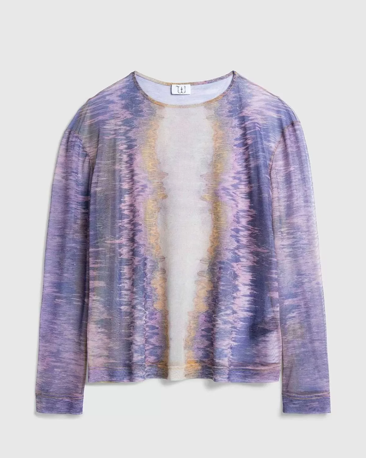tola_skjorte_lilla_pastel_strokes_print_1.webp T-Shirts>Winnie New York Tola Skjorte Lilla Pastel Strokes Print