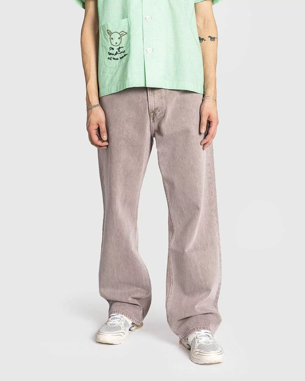 tredje_snit_pink_cast_chain_twill_2.webp Bukser>Our Legacy Tredje Snit Pink Cast Chain Twill