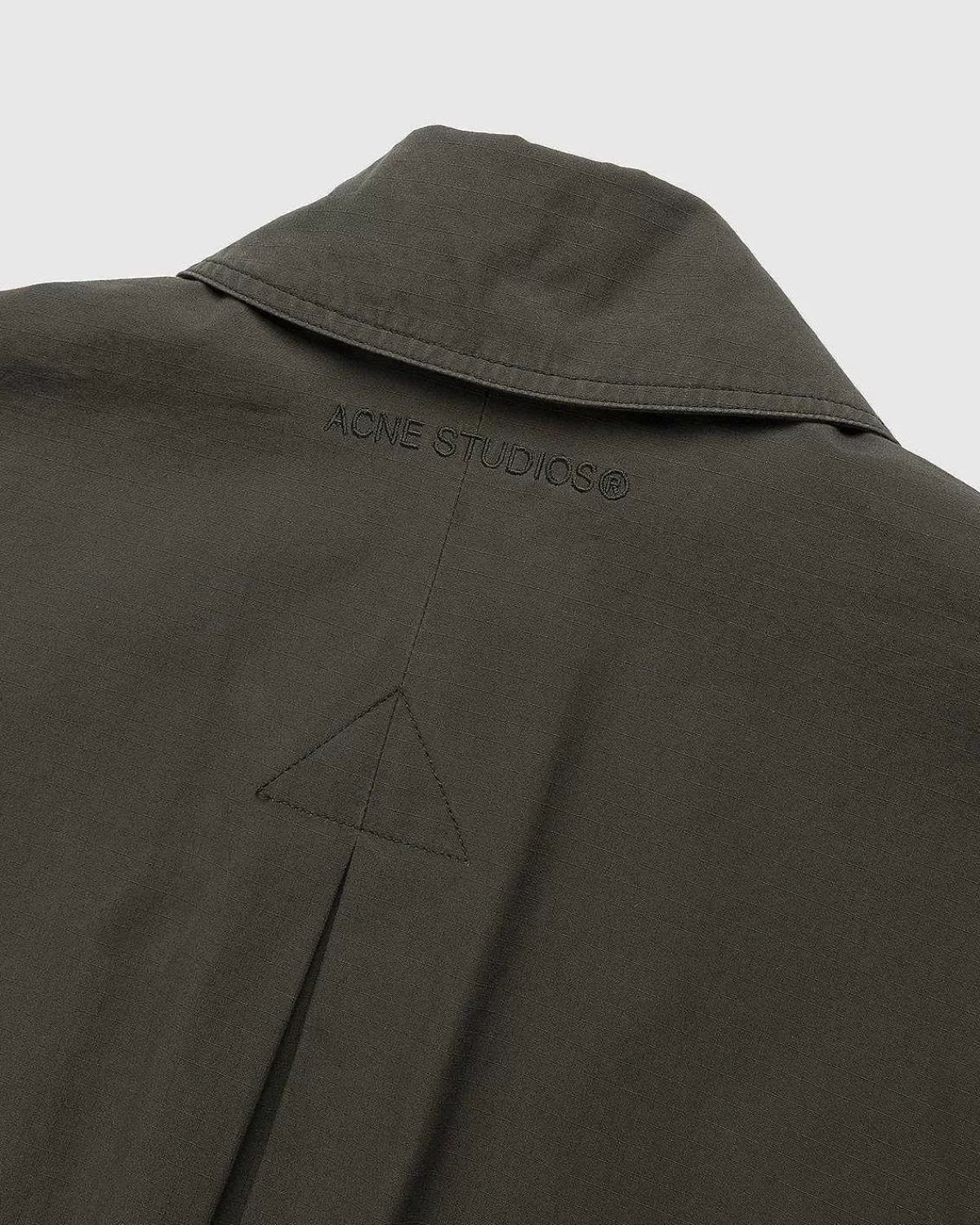trenchcoat_mork_oliven_4.webp Overtøj>Acne Studios Trenchcoat Mork Oliven