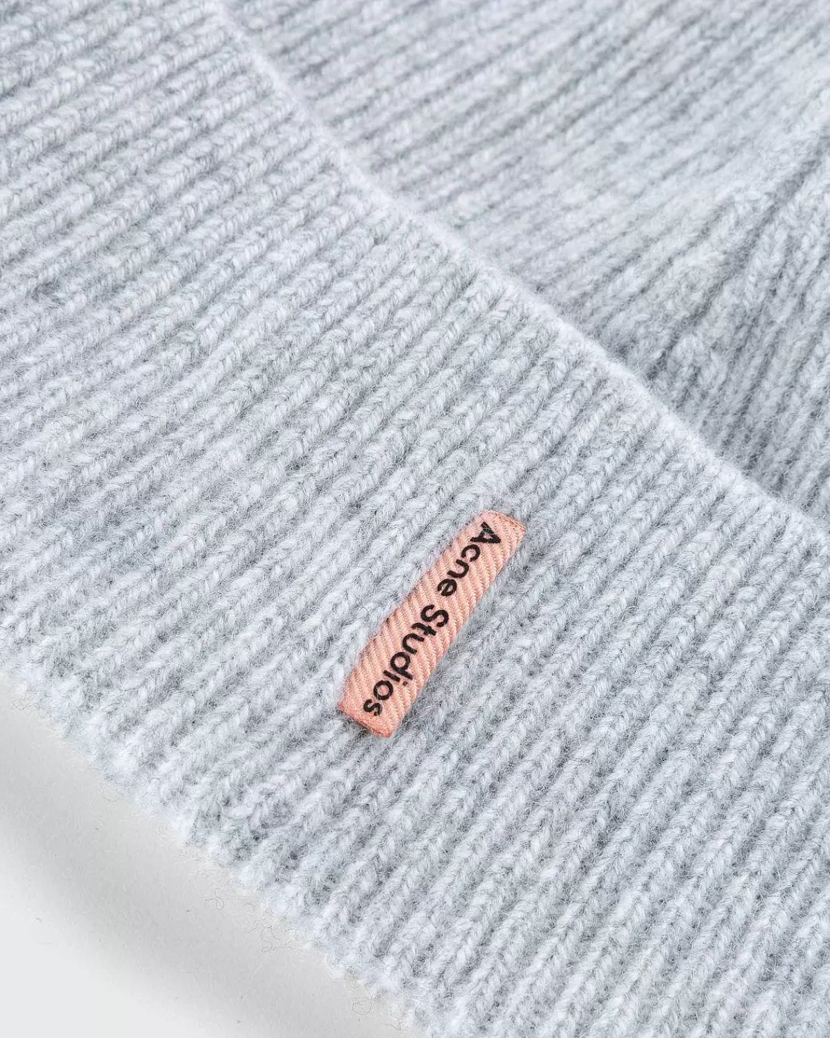 uld_cashmere_beanie_gra_3.webp Vinter Tilbehør>Acne Studios Uld Cashmere Beanie Gra