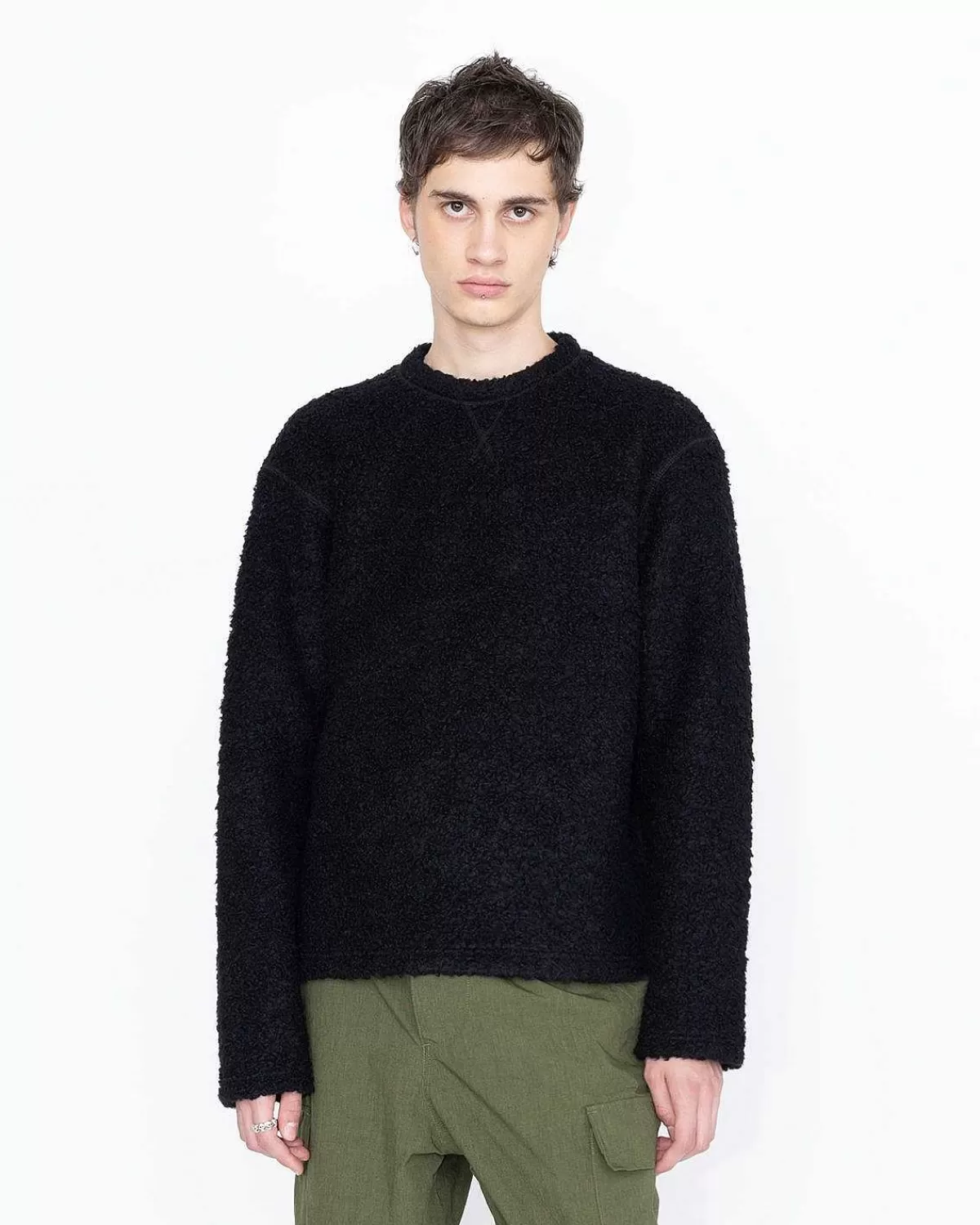uldblanding_indlagt_strik_crew_sort_3.webp Strik>Highsnobiety HS05 Uldblanding Indlagt Strik Crew Sort