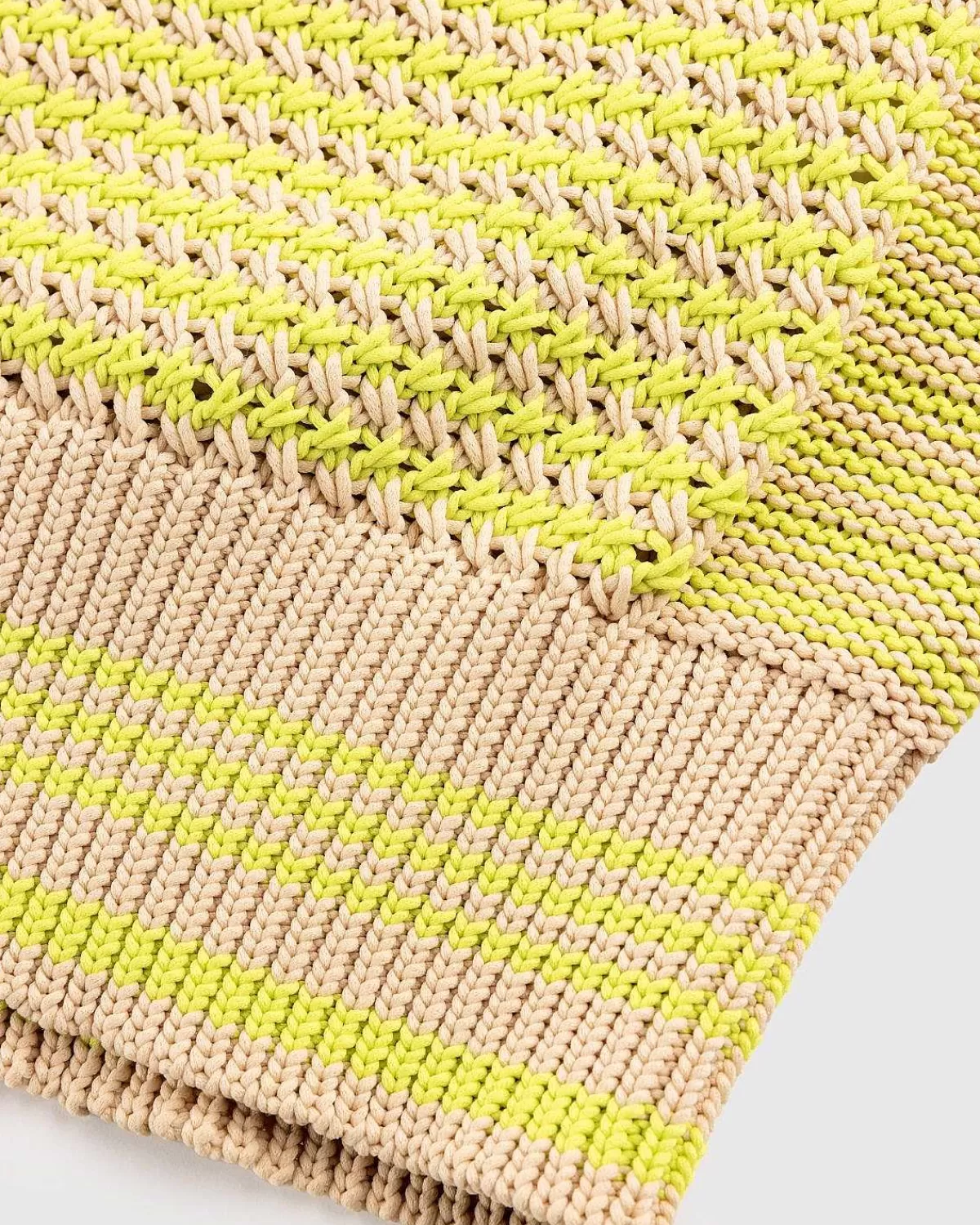 unity_sweater_vest_limebeige_7.webp Strik>Wales Bonner Unity Sweater Vest Lime/Beige