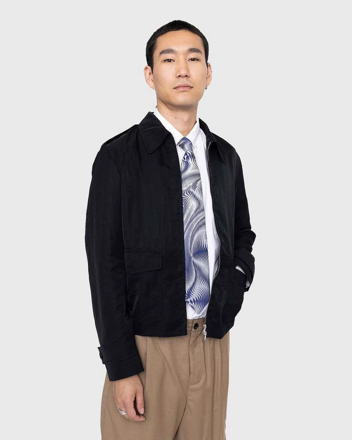 vallow_jakke_sort_2.webp Overtøj>Dries van Noten Vallow Jakke Sort