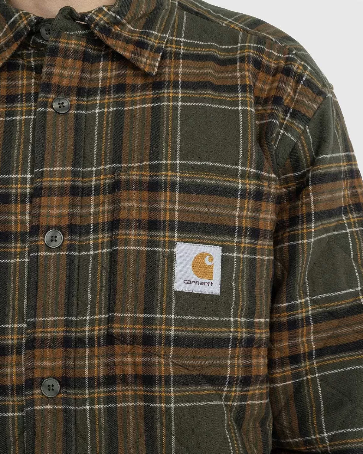 wiles_ternet_skjortejakke_gul_4.webp Skjorter>Carhartt WIP Wiles Ternet Skjortejakke Gul
