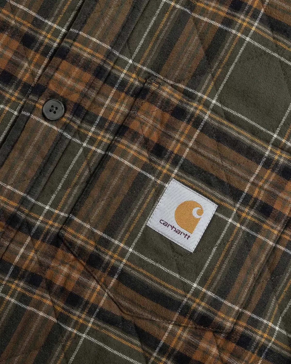 wiles_ternet_skjortejakke_gul_5.webp Skjorter>Carhartt WIP Wiles Ternet Skjortejakke Gul