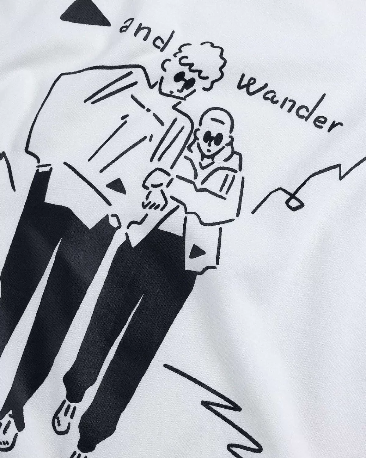 yu_nagaba_trykt_t_hvid_6.webp T-Shirts>And Wander Yu Nagaba Trykt T Hvid